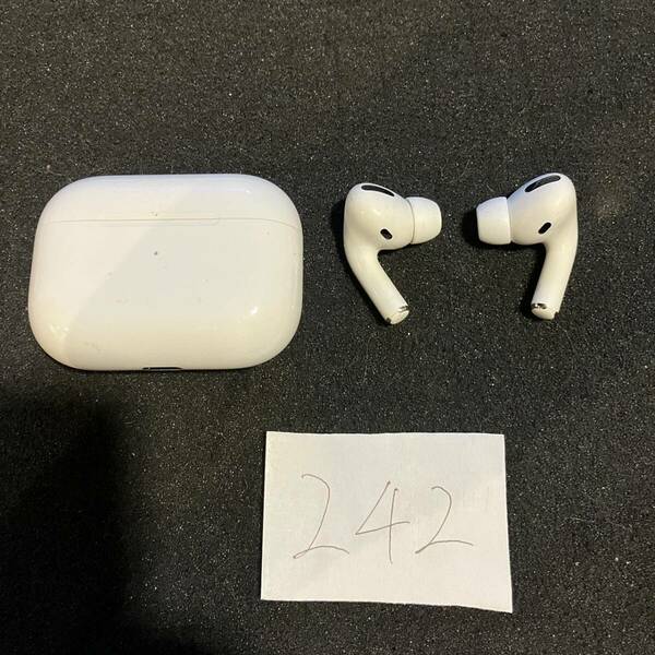 正規品 最安 美品 送料無料 動作確認済み Apple 純正 Air Pods Pro A2083 A2084 A2190 アップル エアーポッズ プロ 本体 MWP22J/A 管理242