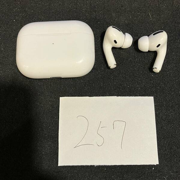 正規品 最安 美品 送料無料 動作確認済み Apple 純正 Air Pods Pro A2083 A2084 A2190 アップル エアーポッズ プロ 本体 MWP22J/A 管理257