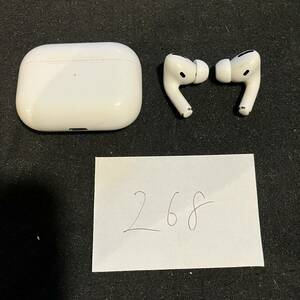 正規品 最安 美品 送料無料 動作確認済み Apple 純正 Air Pods Pro A2083 A2084 A2190 アップル エアーポッズ プロ 本体 MWP22J/A 管理268