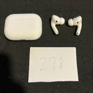 正規品 最安 美品 送料無料 動作確認済み Apple 純正 Air Pods Pro A2083 A2084 A2190 アップル エアーポッズ プロ 本体 MWP22J/A 管理278