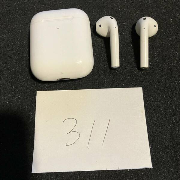 送料無料 最安 動作確認済み Apple AirPods A1938 A2031 A2032 第2世代 アップル ワイヤレスイヤホン 管理311