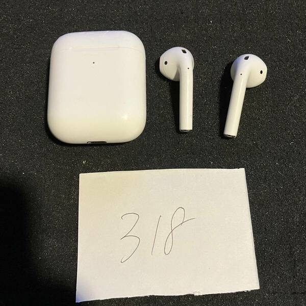 送料無料 最安 動作確認済み Apple AirPods A1938 A2031 A2032 第2世代 アップル ワイヤレスイヤホン 管理318