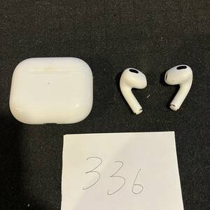 正規品 最安 美品 送料無料 Apple Airpods エアーポッツ エアポッツ 第3世代/A2564・A2565・A2566/ワイヤレスイヤホン 管理336