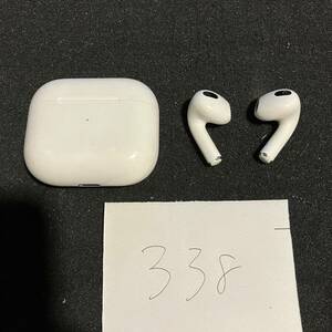 正規品 最安 美品 送料無料 Apple Airpods エアーポッツ エアポッツ 第3世代/A2564・A2565・A2566/ワイヤレスイヤホン 管理338