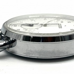 □ 稼動品 SEIKO セイコー ストップウォッチ ACRP.88-5061 手巻き アナログ ラウンド ホワイト文字盤 アンティーク 箱付き 中古品 □の画像8