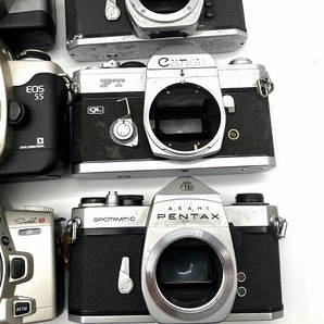 □１スタ～【カメラ10台まとめて】フィルムカメラ canonミノルタ FUJI ペンタックス 等 ジャンク品 □の画像4
