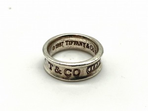 * Tiffany TIFFANY sterling silver narrow ring ring 925 stamp size :10 number weight : approximately 5.69g secondhand goods *