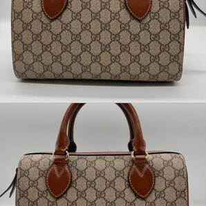 ★ GUCCI / グッチ ハンドバッグ ショルダーバッグ 2way ミニボストン GGスプリーム 箱付き ブランド 中古品 0330HAの画像2