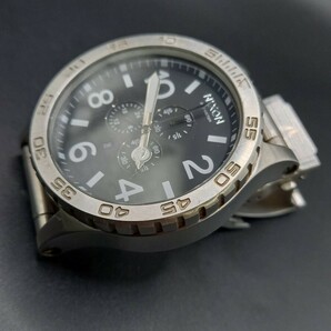 ★NIXON/ニクソン クロノグラフ メンズ腕時計 クォーツ 動作未確認 THE51-30 0330NAの画像3