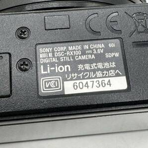 ★ SONY ソニー Cyber-shot DSC-RX100 デジタルカメラ コンパクトカメラ デジカメ 通電確認済み 中古品 #D794 0408Aの画像8