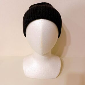 未使用メンズニット帽 フリーサイズ ブラック