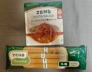 ZENB noodle ゼンブヌードル 丸麺 パスタソース