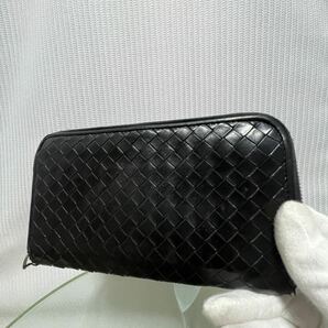 BOTTEGA VENETAボッテガ 長財布 黒 ブラック BO3573521V の画像4