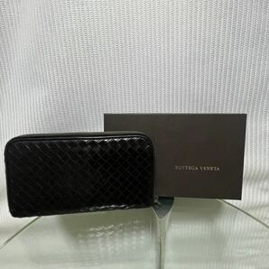 BOTTEGA VENETAボッテガ 長財布 黒 ブラック BO3573521V の画像2