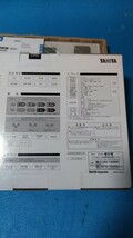 タニタ TANITA 体重体組成計 BC-316-WH 未使用新品 撮影のため箱開封しました 袋は未開封 保証書未記載_画像7