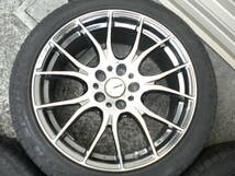 RAYS HOMURAホムラ2×7 18×8.5+45 PCD114.3 225/50R18 4本 _画像3