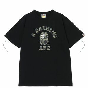 アベイシングエイプ A BATHING APE 1St Camo College Tee メンズ L