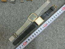 S【委③/5-5】 SEIKO CITIZEN クォーツ時計 電池切れ 13点まとめて セイコー SOLAR V158-0BA0 TYPEⅡ 7546-5110 他 不動・ジャンク 要修理_画像10