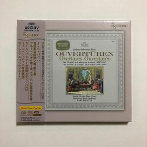 未開封 ESOTERICエソテリック SACD バッハ 管弦楽組曲第2番、第3番 フルートソナタ、チェンバロ協奏曲 リヒター