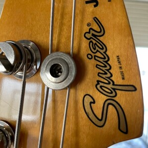 Squier by Fender JAZZ BASS MADE IN JAPAN JVシリアル 82年の画像5