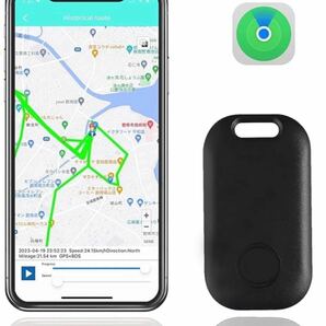 スマートトラッカー 小型GPS発信機 電池寿命約３年 電池交換可能 財布忘れ物防止タグ 車両追跡鍵 紛失防止 アラームキーホルダー 便利軽量 