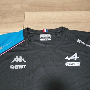 2023 アルピーヌF1 チーム支給品 Tシャツ 3XLサイズ 非売品 ガスリー オコン Kappa 日本GPの画像4
