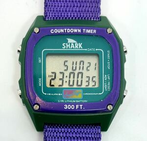 フリースタイル シャーク 電池交換済み freestyle shark デジタル腕時計