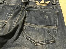 デニムパンツ ジーンズ デニム adidas×DIESEL 30in インディゴ _画像8