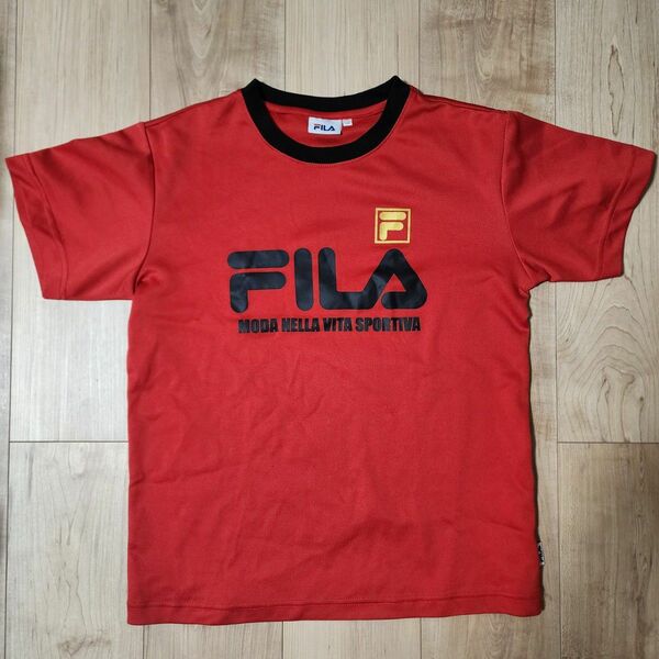 FILA☆160Tシャツ☆赤☆