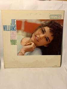 米　Roulette オリジナル　カラースポーク溝　Joe Williams Sings About You R 52030 