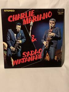 和ジャズ　Victor オリジナル Charlie Mariano チャーリー・マリアーノ &渡辺貞夫 SMJ-7446