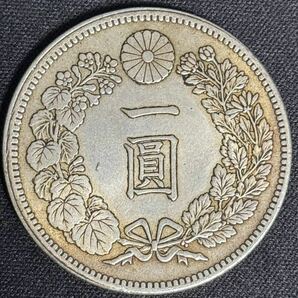 銀貨 貿易銀 一圓 古銭 一円銀貨 一圓銀貨 龍 大型銀貨 日本貨幣 コイン 大正3年の画像1