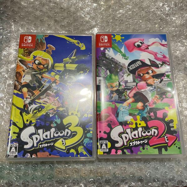 Nintendo Switch ソフト スプラトゥーン3 スプラトゥーン2 