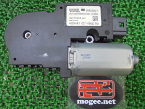 9FD5003 HB5-2)) シトロエン C4 ABA-B75F02S 2012年 前期型 エクスクルーシブ 純正 サンルーフモーター　3M22577