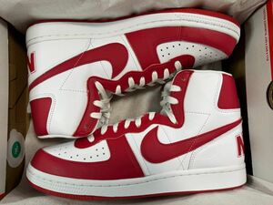 新品 Nike Terminator High University Red and White 27.5cm