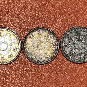 鳳凰50銭銀貨 ３枚セット 昭和３年 昭和１２年 大正１１年の画像2