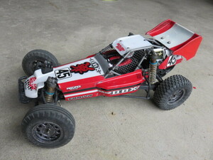 * Tamiya used RC BB-01 BBX mechanism less custom large number extra attaching 2WD buggy 