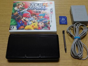 3DS 本体 充電器 タッチペン SDカード 大乱闘スマッシュブラザーズ