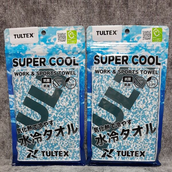 TULTEX スーパークール スポーツタオル 2枚 未使用品