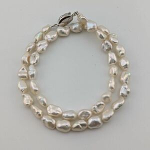 AN220　芥子　淡水真珠　無調色　天然　ケシ　ネックレス