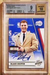 10枚限定 SSP サイン 2011 -12 Panini Season Update BLAKE GRIFFIN Auto (#/10) / ブレイク グリフィン Autograph ROY