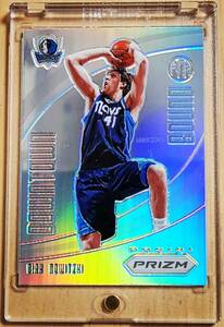 2012 -13 Panini Prizm Silver DIRK NOWITZKI / ダーク ノウィツキー Downtown Bound Refractor Holo