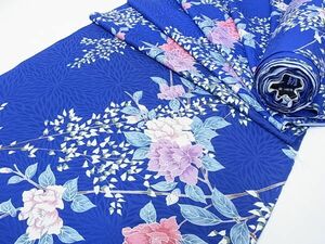 [ Sakura цветок ] мелкий рисунок ткань надеты сяку . цветок документ натуральный шелк #276