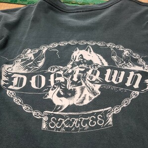 90s USA製 Dogtown Skateboards Tシャツ サイズL スケートボード ドッグタウン ヴィンテージ Oneitaの画像4