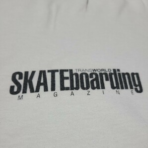 90s USA製 Trans World Skateboarding mag Tシャツ サイズL スケートボード ヴィンテージ トランスワールド の画像2