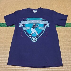 シアトル マリナーズ イチロー Tシャツ サイズM 51 MLB 野球 Ichiro Suzuki majestic 2001