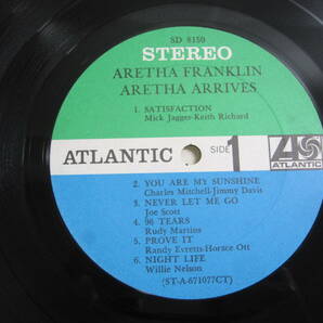 ●LP レコード●ARETHA FRANKLIN アレサ・フランクリン /ARETHA ARRIVES アレサ・アライヴス You are my sunshine ●の画像5