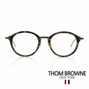 THOM BROWNE TB-011-B 49size TOKYO TORTOISE /BLACK IRON トムブラウン