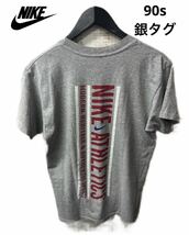 90s NIKE ナイキ　銀タグ　Tシャツ　プリント　半袖　tee_画像1