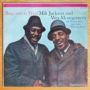 ペラジャケ MILT JACKSON & WES MONTGOMERY Bags Meets Wes! 国内初期盤 LP FLIP BACK SR-7013